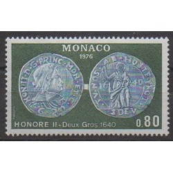 Monaco - 1976 - Nb 1069 - Coins, Banknotes Or Medals