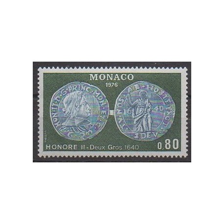 Monaco - 1976 - No 1069 - Monnaies, billets ou médailles