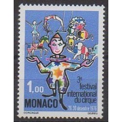 Monaco - 1976 - No 1078 - Cirque