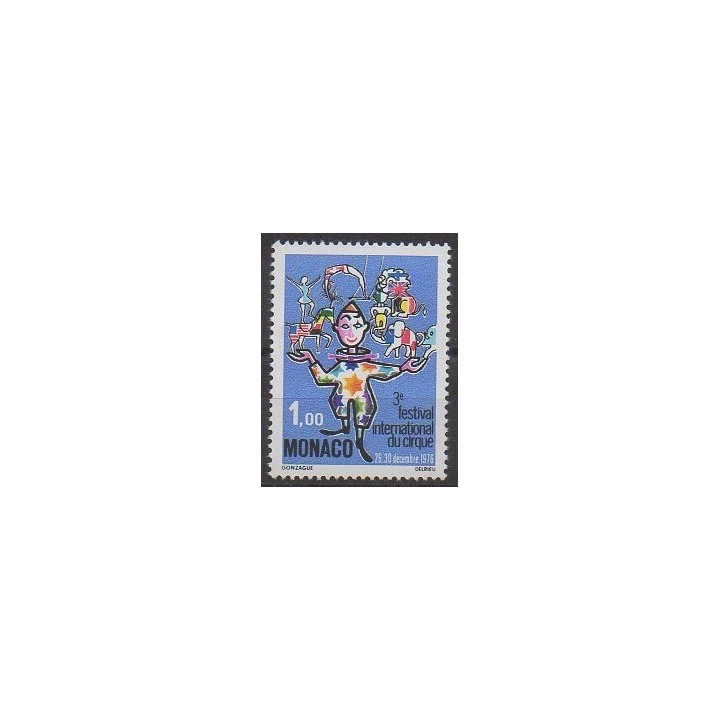 Acheter ce timbre de Monaco de l'année 1976 (No 1078).