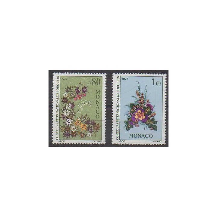 Buy this set of stamps of Monaco of the year 1976 (Nb 1076/1077).