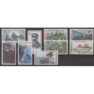 Acheter cette série de timbres de Monaco de l'année 1977 (No 1084/1092).