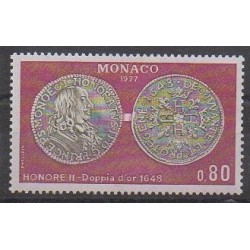 Monaco - 1977 - Nb 1112 - Coins, Banknotes Or Medals