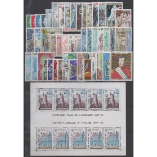 Buy this set of stamps and this this set of stamps  of Monaco of the year 1977 (Nb 1079/1124 - BF13).