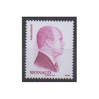 Buy this stamp of Monaco of the year 2020 (Courrier international).