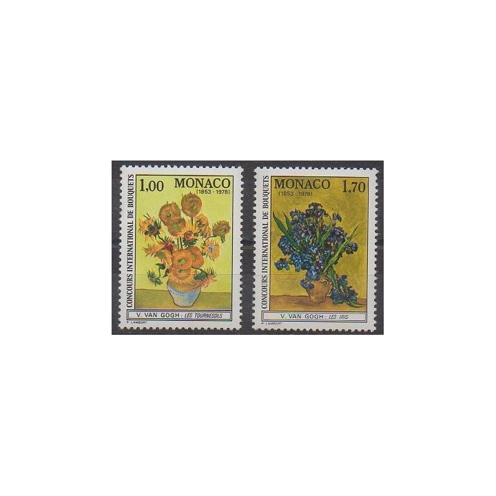 Buy this set of stamps of Monaco of the year 1978 (Nb 1161/1162).