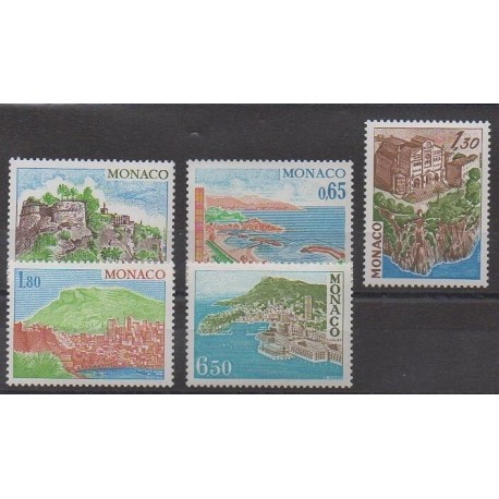 Monaco - 1978 - No 1147/1151 - Sites