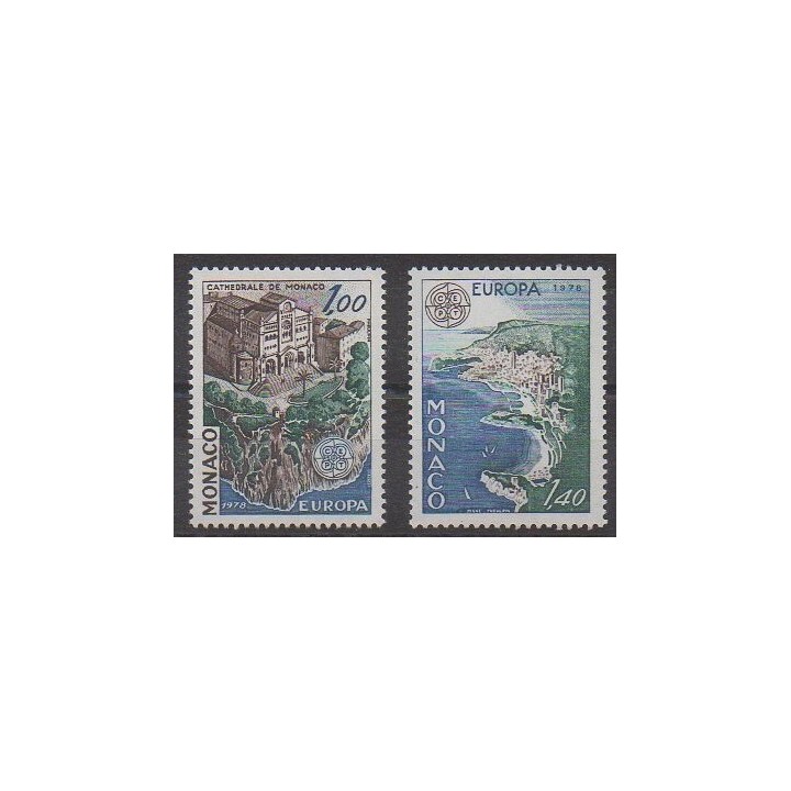 Buy this set of stamps of Monaco of the year 1978 (Nb 1139/1140).