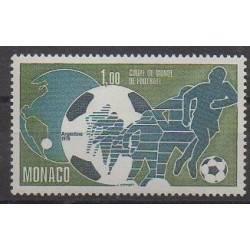 Monaco - 1978 - Nb 1138 - Soccer World Cup