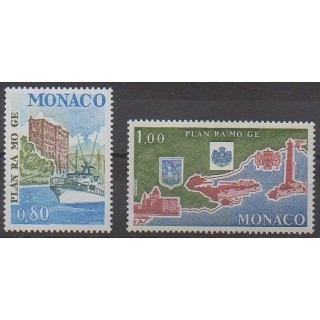Buy this set of stamps of Monaco of the year 1978 (Nb 1134/1135).