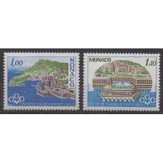 Acheter cette série de timbres de Monaco de l'année 1978 (No 1136/1137).