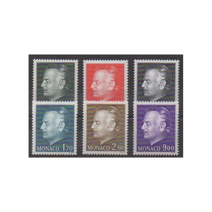 Acheter cette série de timbres de Monaco de l'année 1978 (No 1141/1146).