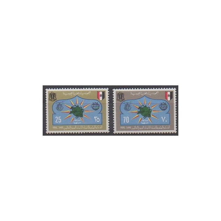 Buy this set of stamps of Libya of the year 1974 (Nb 511/512).