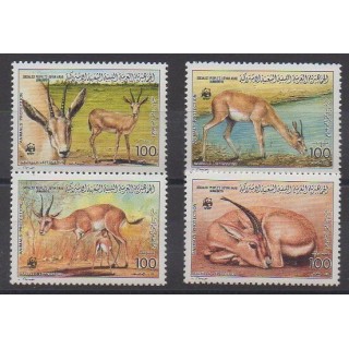 Buy this set of stamps of Libya of the year 1987 (Nb 1740/1743).
