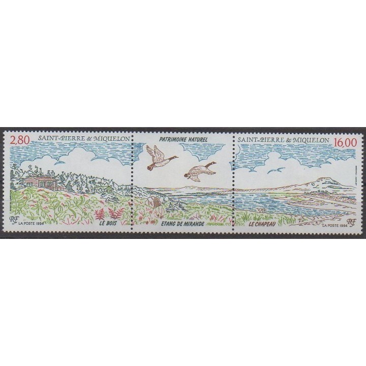 Buy this stamp of Saint-Pierre et Miquelon of the year 1994 (Nb 604A).