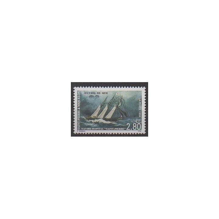 Buy this stamp of Saint-Pierre et Miquelon of the year 1994 (Nb 598).