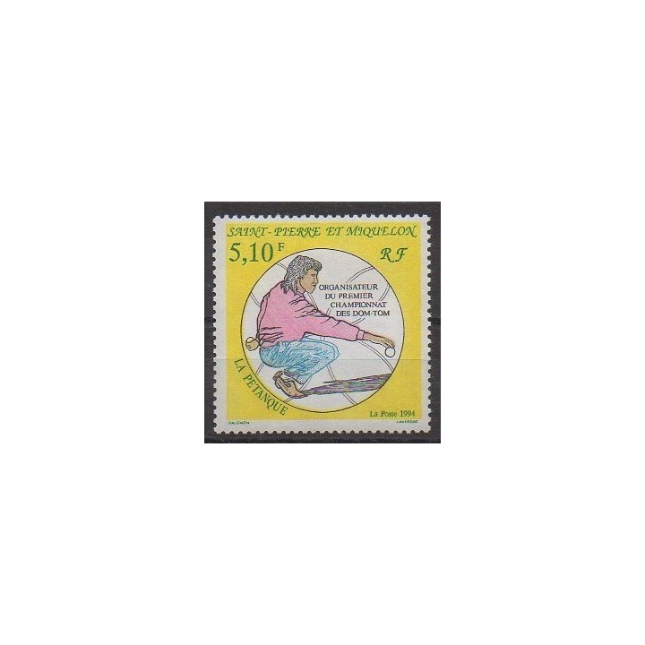 Acheter ce timbre de Saint-Pierre et Miquelon de l'année 1994 (No 593).