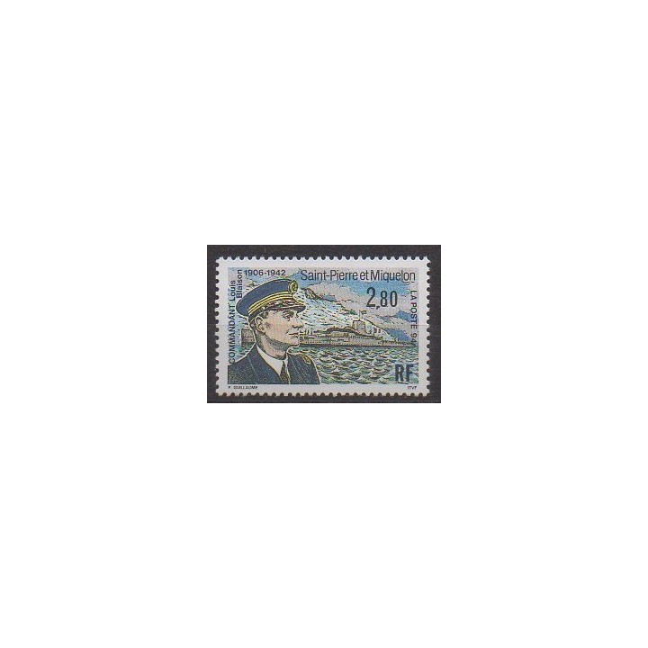 Buy this stamp of Saint-Pierre et Miquelon of the year 1994 (Nb 592).