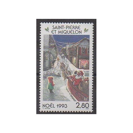 Saint-Pierre and Miquelon - 1993 - Nb 591 - Christmas