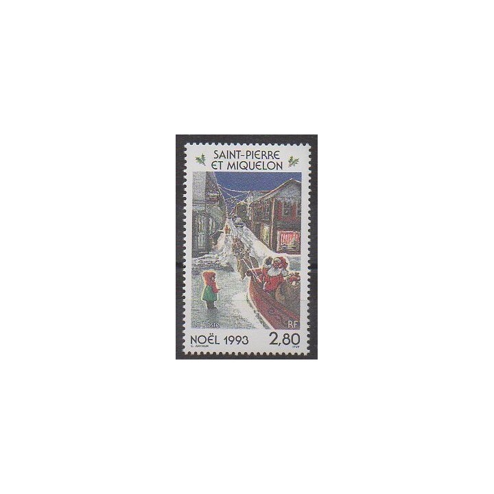 Buy this stamp of Saint-Pierre et Miquelon of the year 1993 (Nb 591).