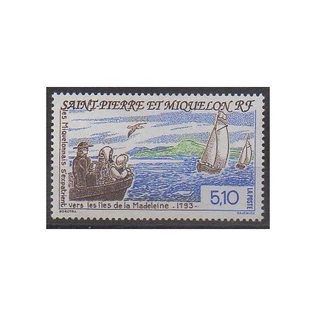 Saint-Pierre et Miquelon - 1993 - No 579 - Sites