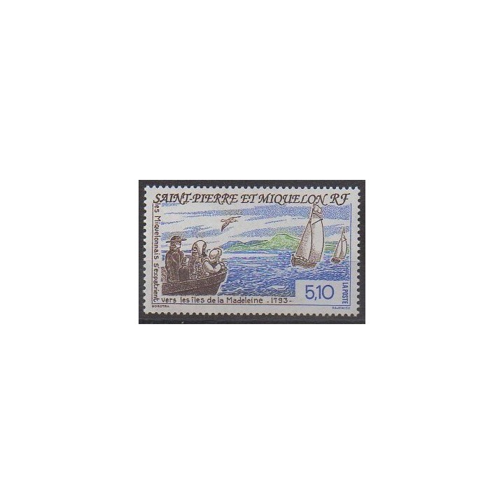 Acheter ce timbre de Saint-Pierre et Miquelon de l'année 1993 (No 579).