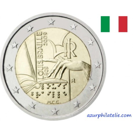 Italie - 2009 - 200ème anniversaire de la naissance de Louis Braille