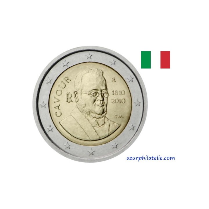 Italie - 2010 - 200 ans de Paolo Camillo comte de Cavour
