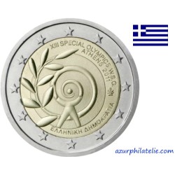 2 euro commémorative - Grèce - 2011 - XIIIème J.O. spéciaux à Athènes