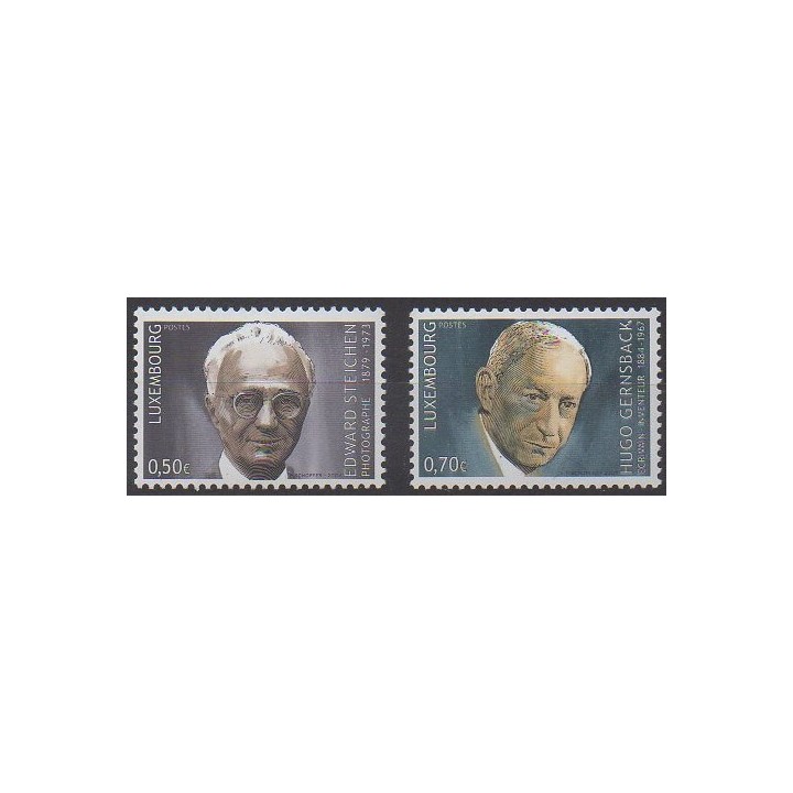 Buy this set of stamps of Luxembourg of the year 2004 (Nb 1582/1583).