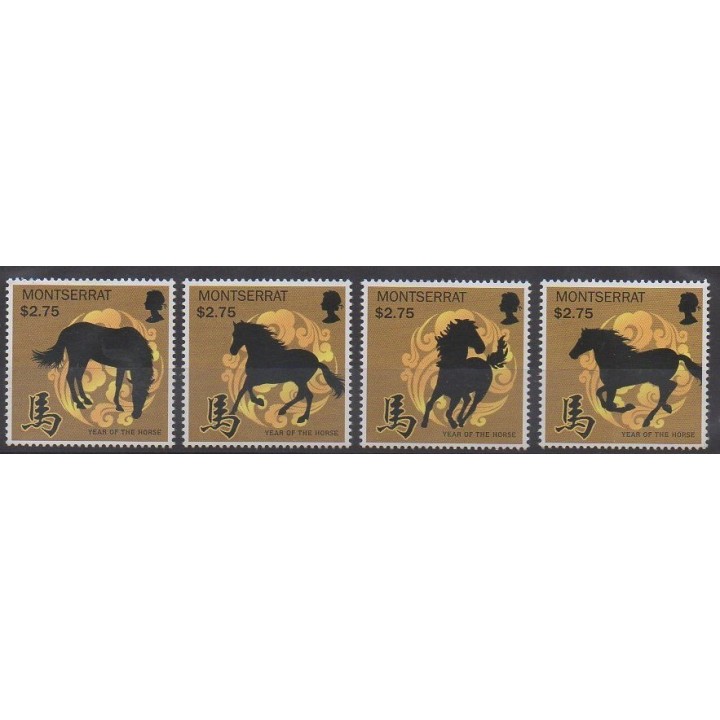 Buy this set of stamps of Montserrat of the year 2013 (Nb 1505/1508).
