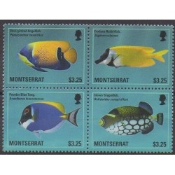 Montserrat - 2014 - Nb 1547/1550 - Sea life