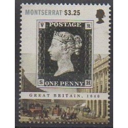 Montserrat - 2015 - Nb 1559 - Stamps on stamps