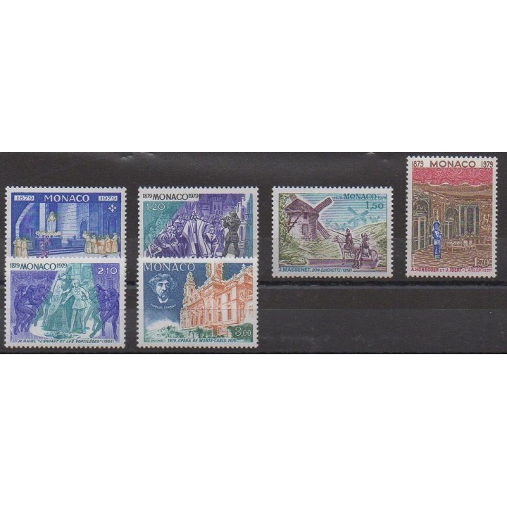 Buy this set of stamps of Monaco of the year 1979 (Nb 1175/1180).