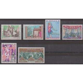 Acheter cette série de timbres de Monaco de l'année 1979 (No 1190/1195).
