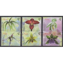 Nevis - 2010 - Nb 2125/2130 - Orchids