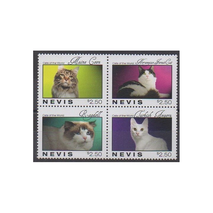 Buy this set of stamps of Nevis of the year 2011 (Nb 2217/2220).