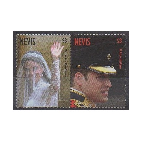 Nevis - 2011 - Nb 2266/2267 - Royalty