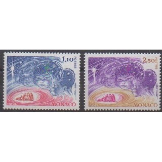 Buy this set of stamps of Monaco of the year 1980 (Nb 1249/1250).