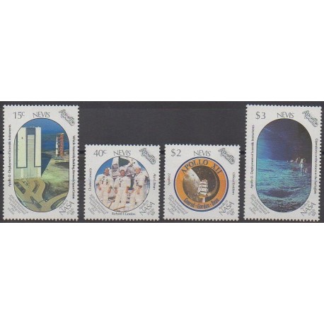 Nevis - 1989 - No 513/516 - Espace