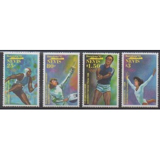 Acheter cette série de timbres de l'île de Nevis de l'année 1992 (No 630/633).