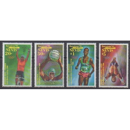 Nevis - 1992 - Nb 638/641 - Summer Olympics