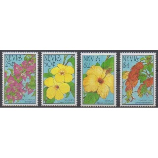 Acheter cette série de timbres de l'île de Nevis de l'année 1993 (No 721/724).
