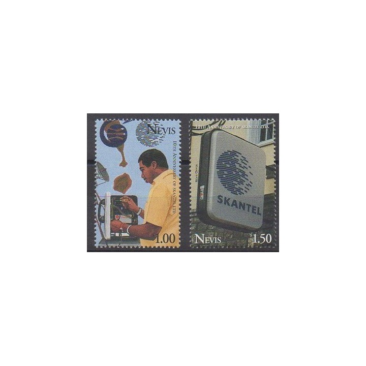 Buy this set of stamps of Nevis of the year 1995 (Nb 915/916).