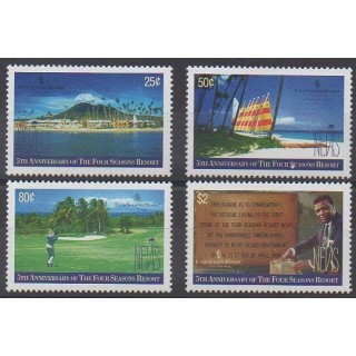 Acheter cette série de timbres de l'île de Nevis de l'année 1995 (No 923/926).