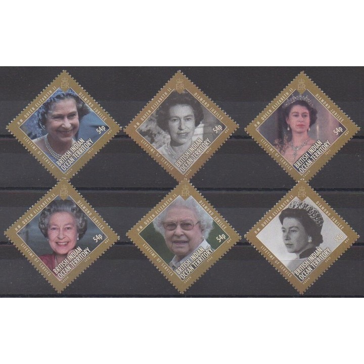 Acheter cette série de timbres de l'Océan Indien de l'année 2012 (No 482/487).