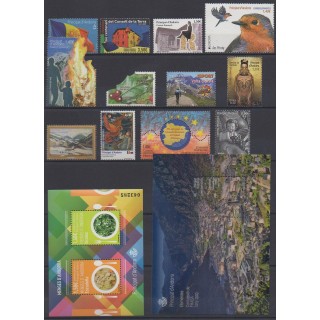 Buy the stamps of Spanish Andorra of the year 2019 (Nb 465/479).