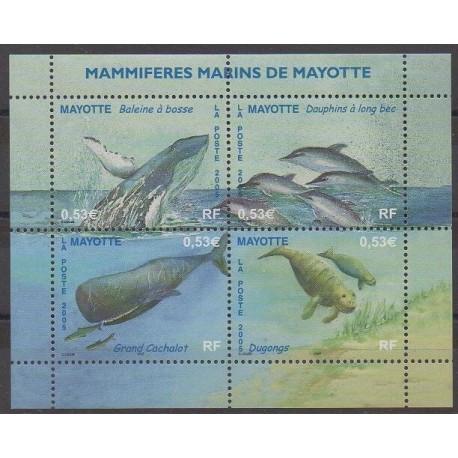 Mayotte - 2005 - Nb F173 - Mamals - Sea life