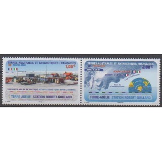 Acheter ce timbre des Terres Australes et Antarctiques Françaises de l'année 2020 (Station Robert-Guillard).