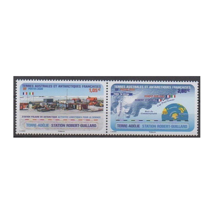 Buy this stamp of FSAL of the year 2020 (Station Robert-Guillard).